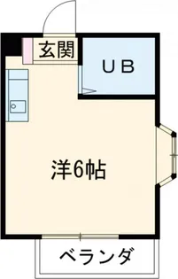 エクセル須賀【1階】の間取り