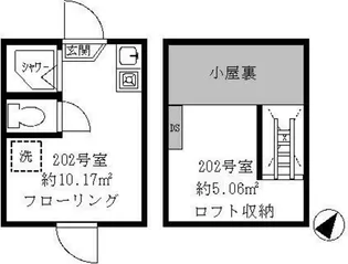 ティ・アーモ シンフォニー【1階】の間取り