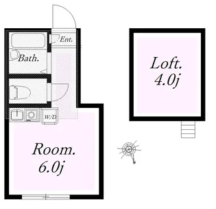 ユナイト保土ヶ谷ロス・アンデス【2階】の間取り