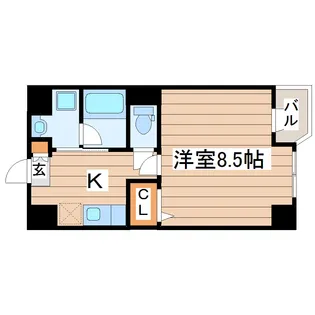 コーポタイワIII【2階】の間取り