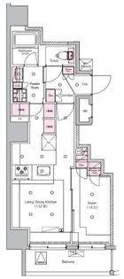 東京都板橋区板橋1【マンション】の間取り
