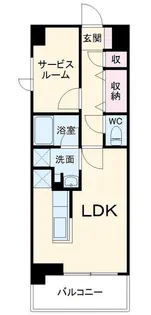 メインステージ横濱黄金町【4階】の間取り