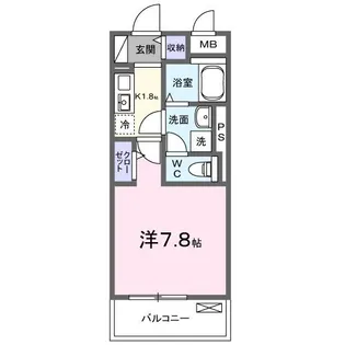 東京都国分寺市西恋ヶ窪1【マンション】の間取り