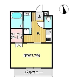 (仮)三島市大宮町マンション【1階】の間取り