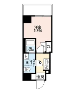 プレール・ドゥーク川崎III【2階】の間取り