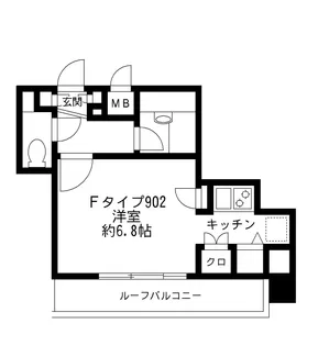プライムアーバン番町【9階】の間取り
