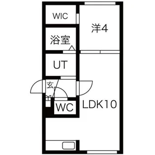 EVERGREEN KOTONI(エバーグリーンコトニ)【1階】の間取り
