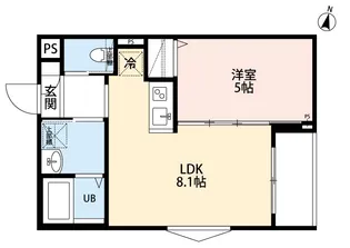 ロスコ【2階】の間取り