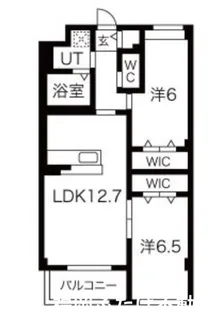 SAKURA【3階】の間取り