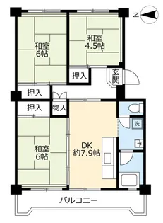 UR水草【6階】の間取り