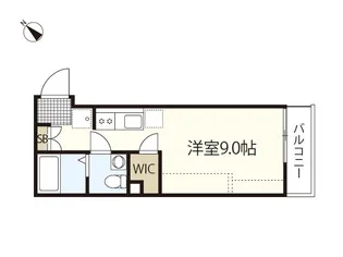 グランデール屋代【1階】の間取り