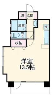 1Rの間取り画像