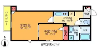 フロンティアレイズ【3階】の間取り