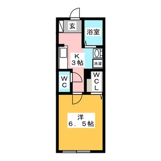 リヴェール湘南【1階】の間取り