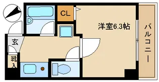 K ONE浦安【4階】の間取り