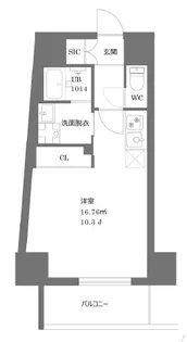 イマーレ富久町【10階】の間取り