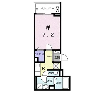 東京都西東京市東町2【アパート】の間取り