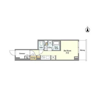 東京都世田谷区上馬4【マンション】の間取り
