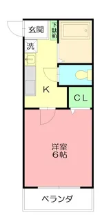 コーポトラスト【2階】の間取り