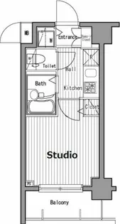 東京都品川区西五反田2【マンション】の間取り
