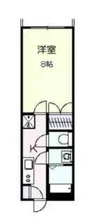 神奈川県川崎市高津区下野毛3【アパート】の間取り