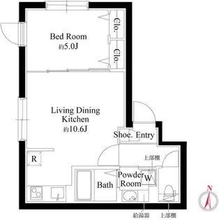 SACHIEIKOU清澄白河【5階】の間取り