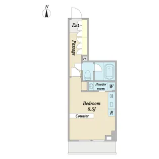 NOSTEL中野【5階】の間取り