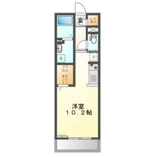 RiverScape Toki【2階】の間取り