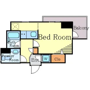 メインステージ松濤【3階】の間取り