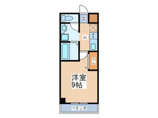 ヴィラペントハウス京橋IV【6階】の間取り