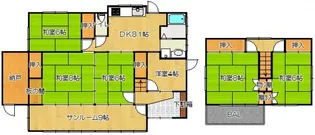 千葉県柏市逆井4【一戸建】の間取り