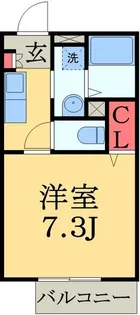 ル・プレジール【1階】の間取り