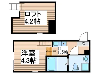 レガーミ【1階】の間取り