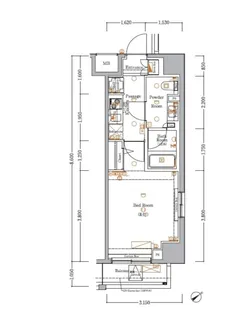 XEBECときわ台【6階】の間取り