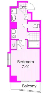 アヴァンツァーレ横浜子安【9階】の間取り