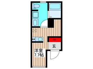 SakuraCrossResidence【2階】の間取り