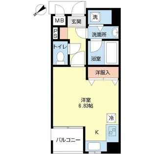 Osmanthus House(木犀ハウス)【2階】の間取り