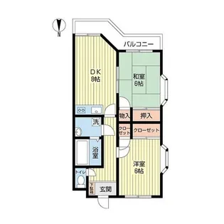 メゾン・ド・サクラ【1階】の間取り