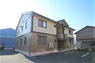 岡山県岡山市北区花尻みどり町【アパート】の外観