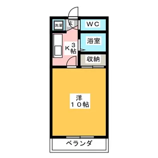 第6ハイツタマキ【3階】の間取り