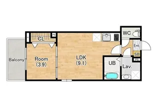 (仮称)ジーメゾン大津横木ルイエル【1階】の間取り
