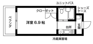 パピリオ・花の木・【3階】の間取り