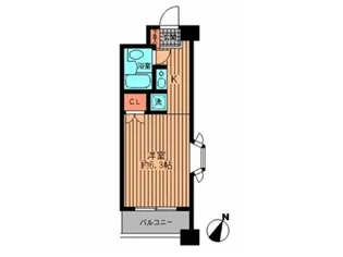 プライムアーバン勝どき【3階】の間取り