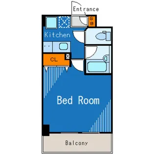 スカイコート大森第6【1階】の間取り