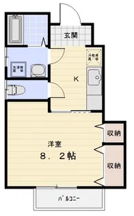 メルシー【1階】の間取り