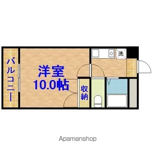 イーストガーデン・コスモ【3階】の間取り