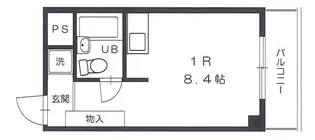 小松コーポ御幸【3階】の間取り