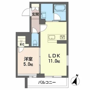 メゾン・グランドソレーユ【3階】の間取り