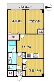 メゾン・ド・クール【4階】の間取り