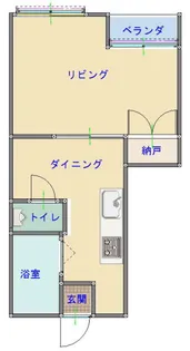 セゾンライフ【2階】の間取り